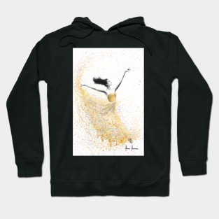 Golden Shimmer Dance Hoodie